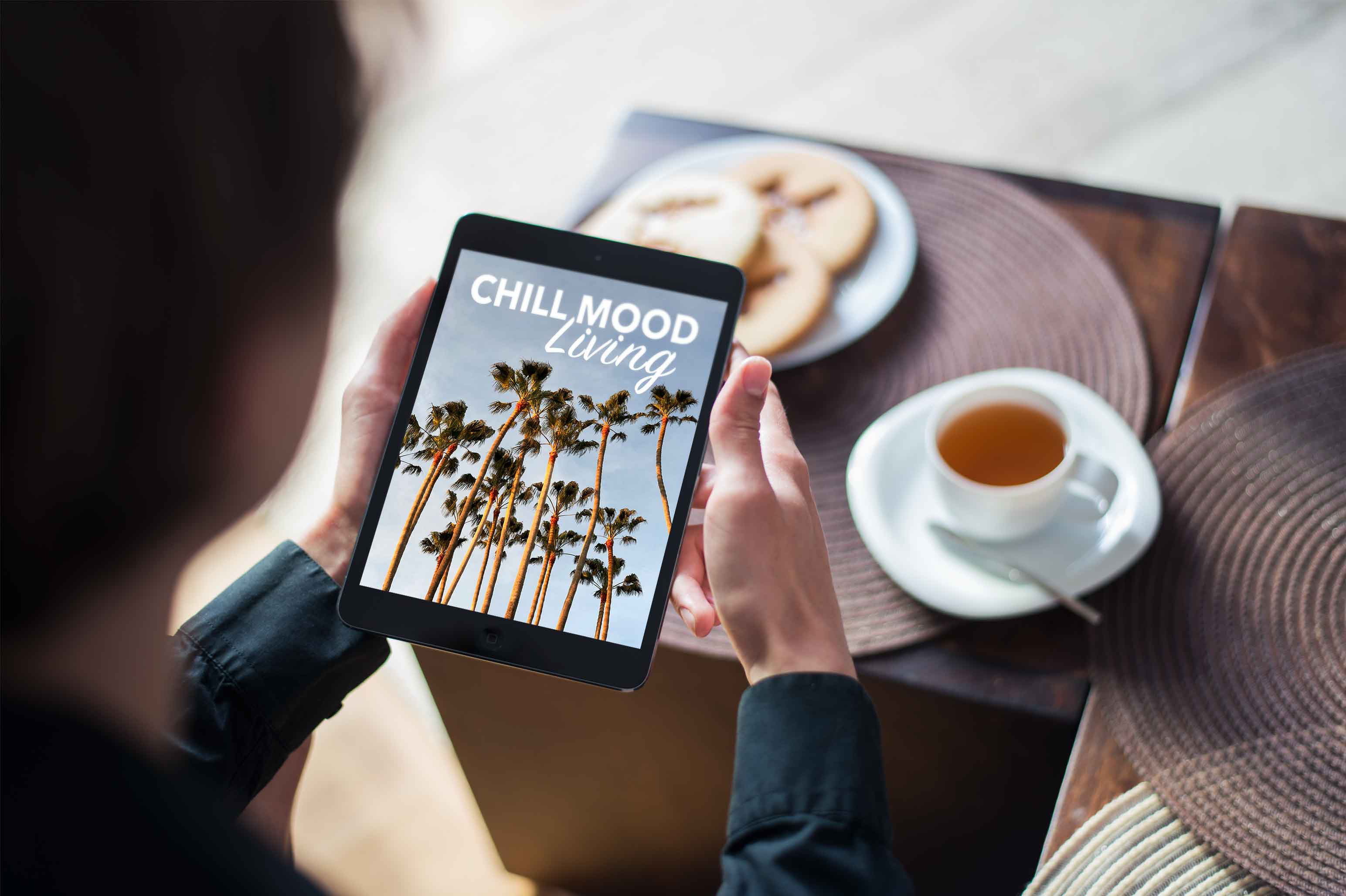 Chill Mood Living multitouch interactive indie music book